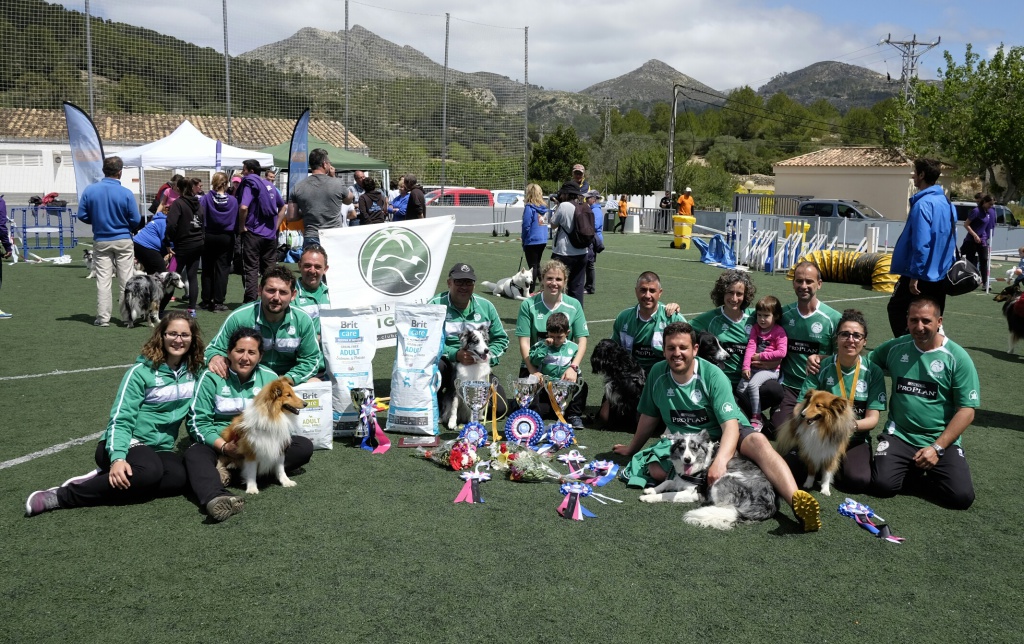 Expedición club Migjorn VII Copa Baleares Agility RFEC